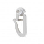 CURTAIN RAIL CLIP WITH SMALL ROLLER